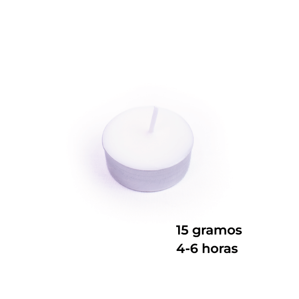 Velas de té sin aroma